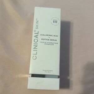 Clinical skin hyaluronic acid peptide serum NEW IN BOX